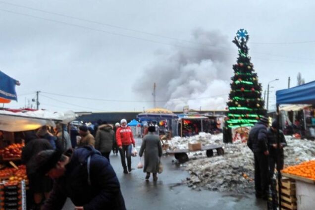 Пожар на Привозе