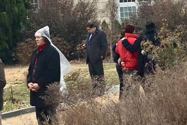 Саакашвили на инаугурации Трампа