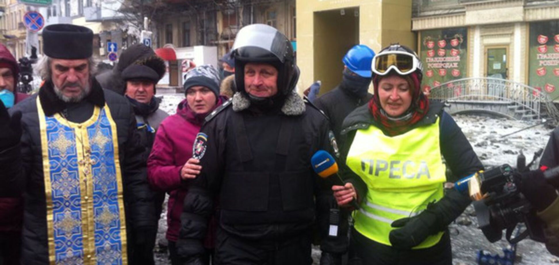 Савченко на Майдані