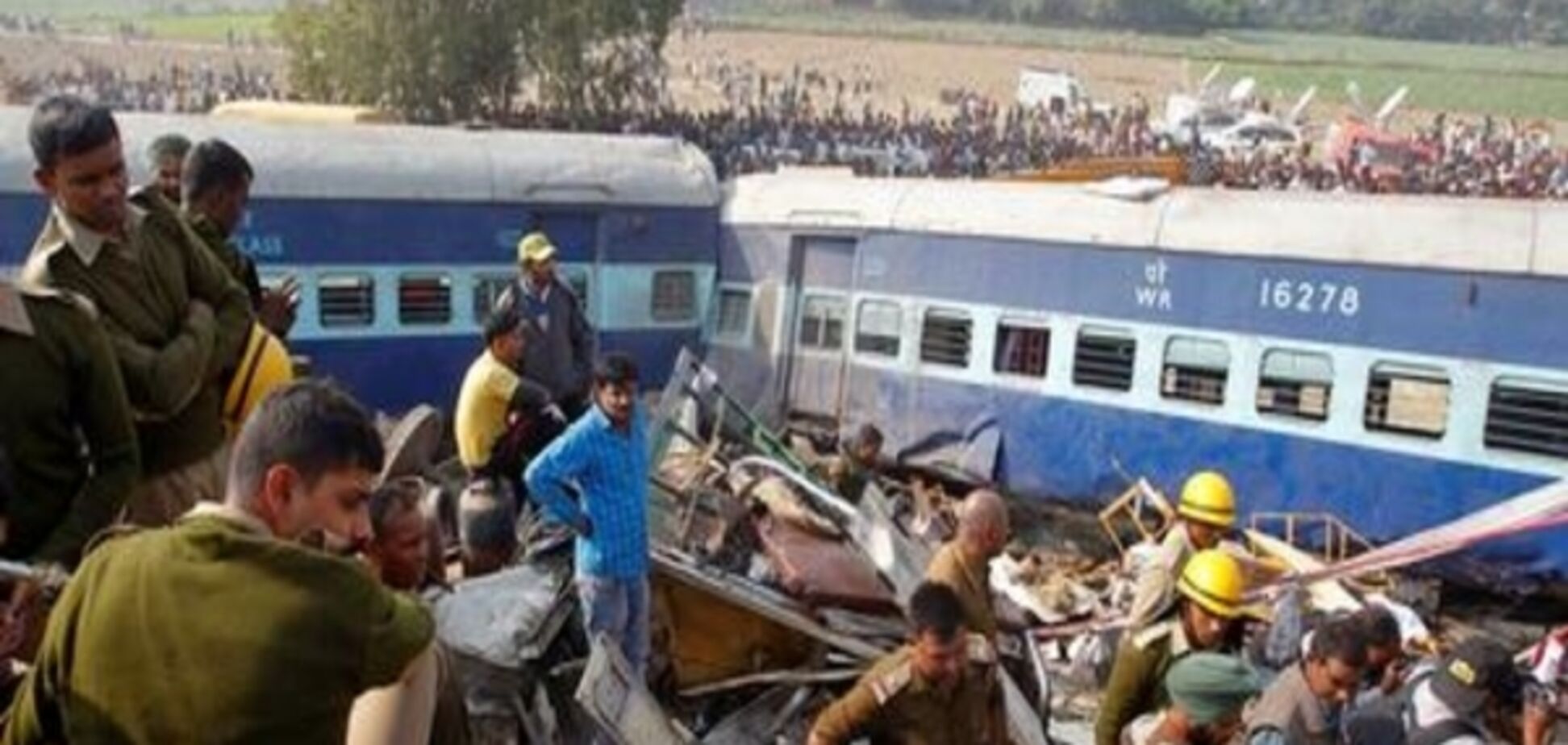 Залізнична катастрофа в Індії: загинуло щонайменше 27 людей