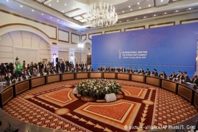 Перший день сирійських переговорів в Астані завершився без прориву