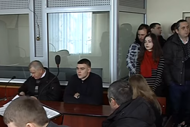 Илья Новиков на скамье подсудимых