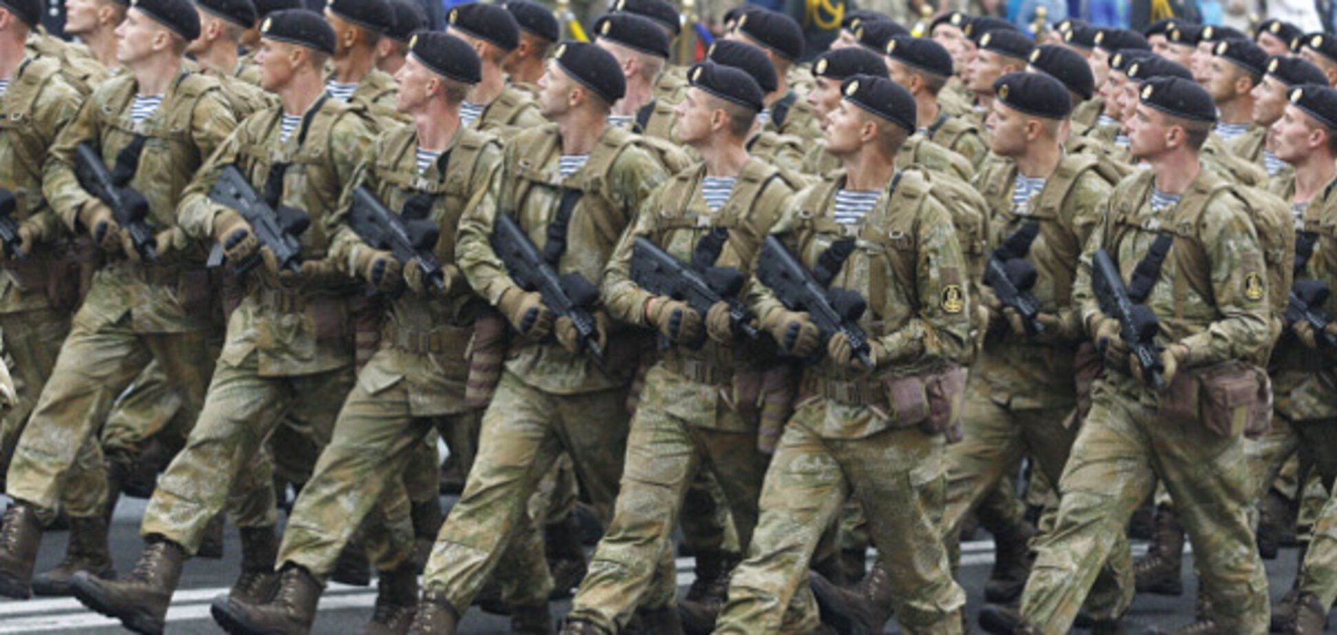 Парад украинских войск