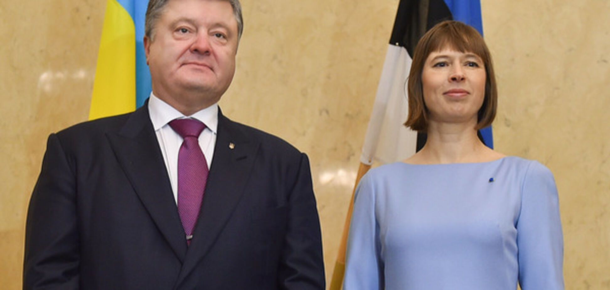 Петр Порошенко и Керсти Кальюлайд