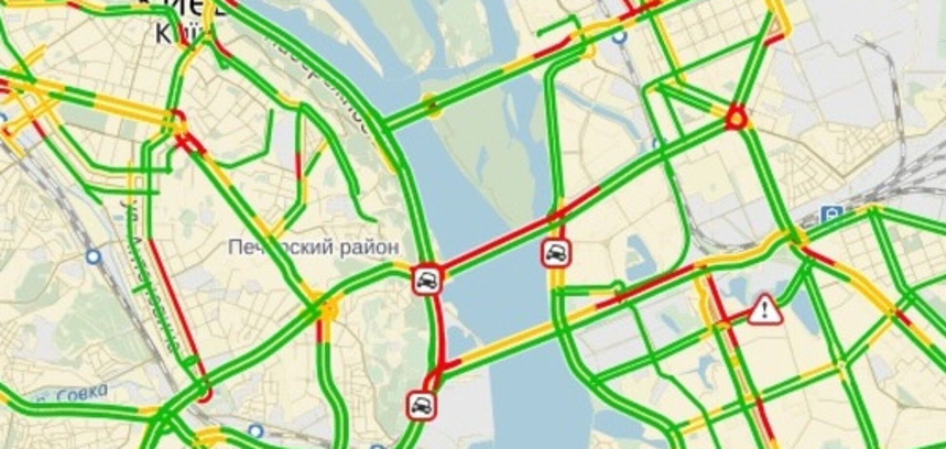 пробки в Киеве