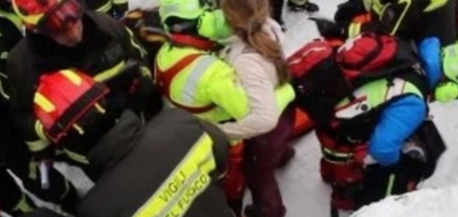 Спасательная операция в Италии