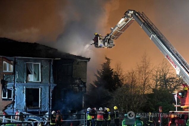 Взрыв в лондонском доме