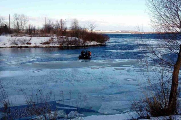 Днепр в Киеве