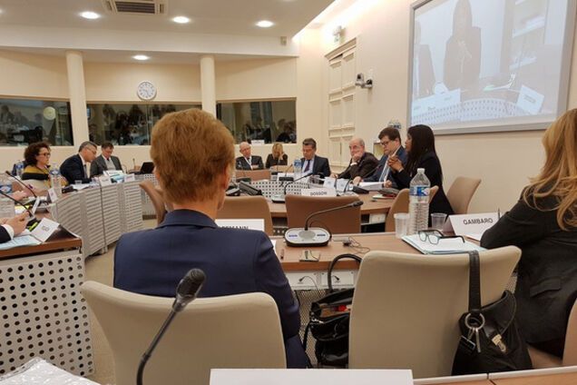 Заседание комитета ПАСЕ