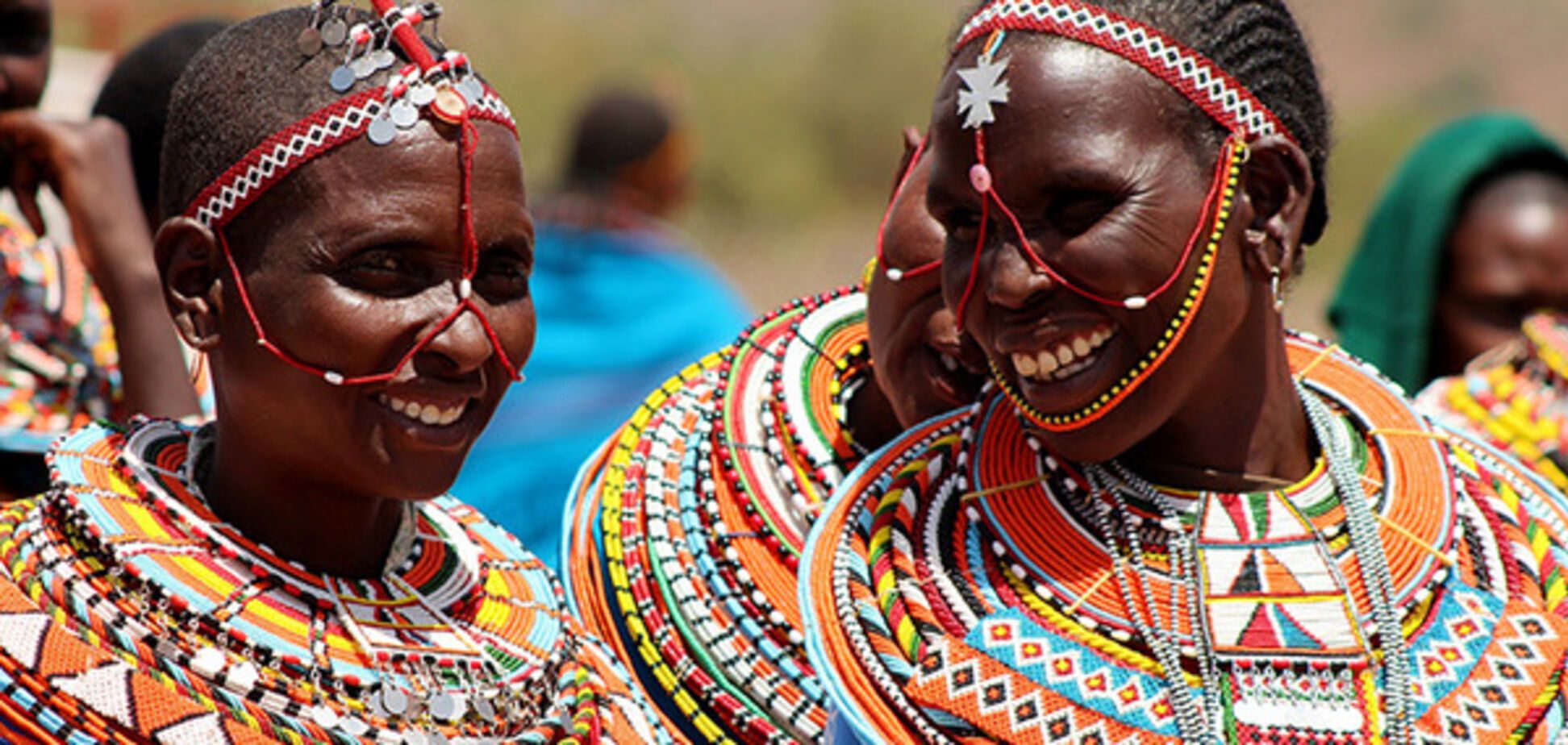 Деревня Умоджа в Кении