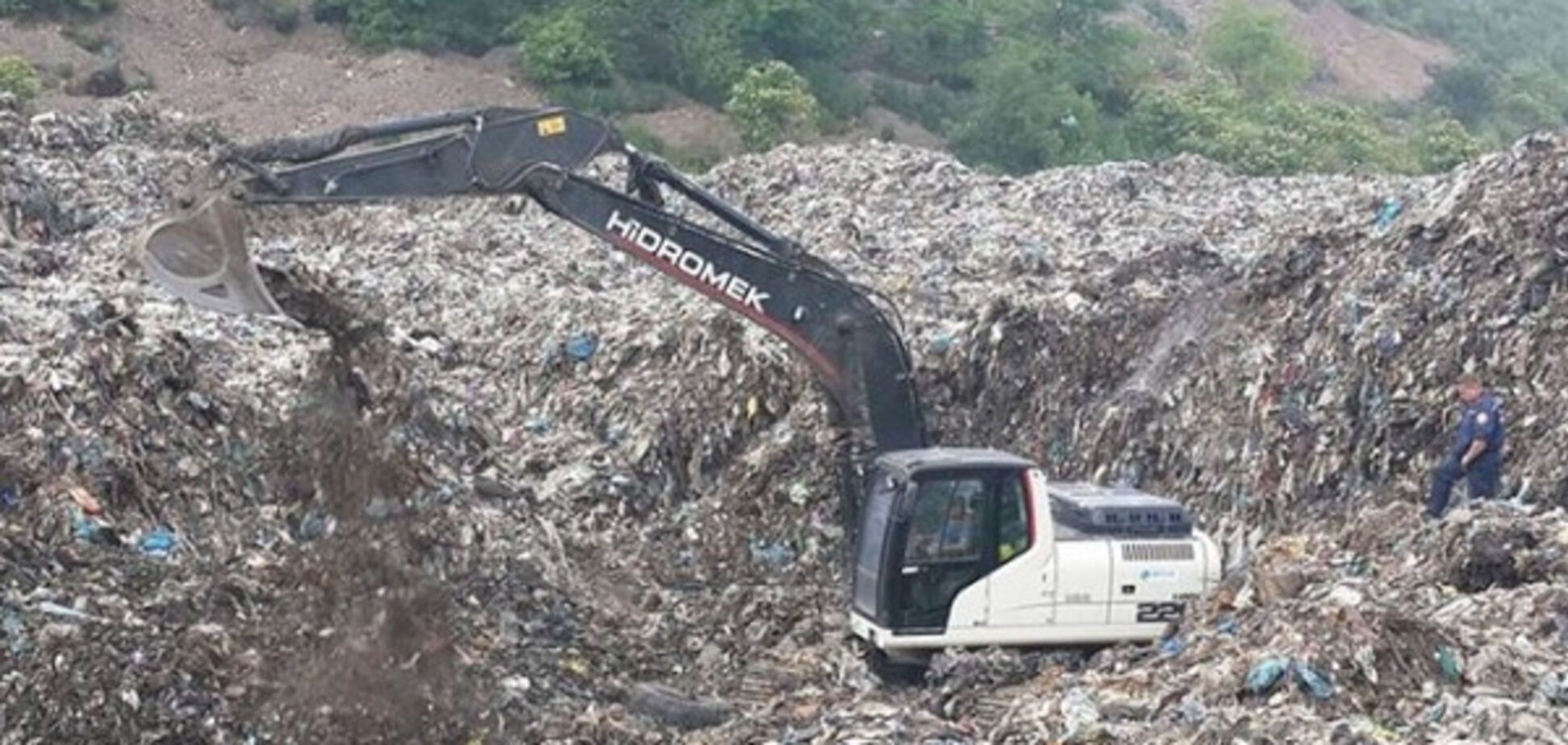 Свалка в Грибовичах