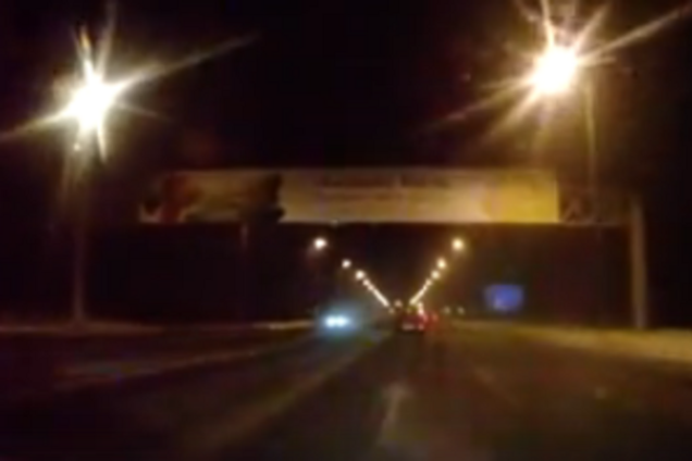 Во Львове полиция устроила погоню за отчаянным нарушителем