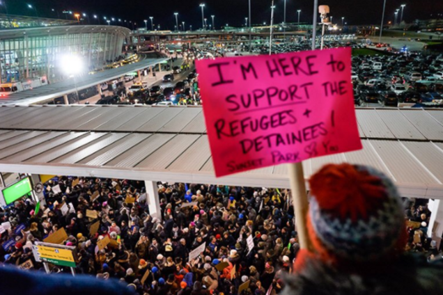 Протесты в США