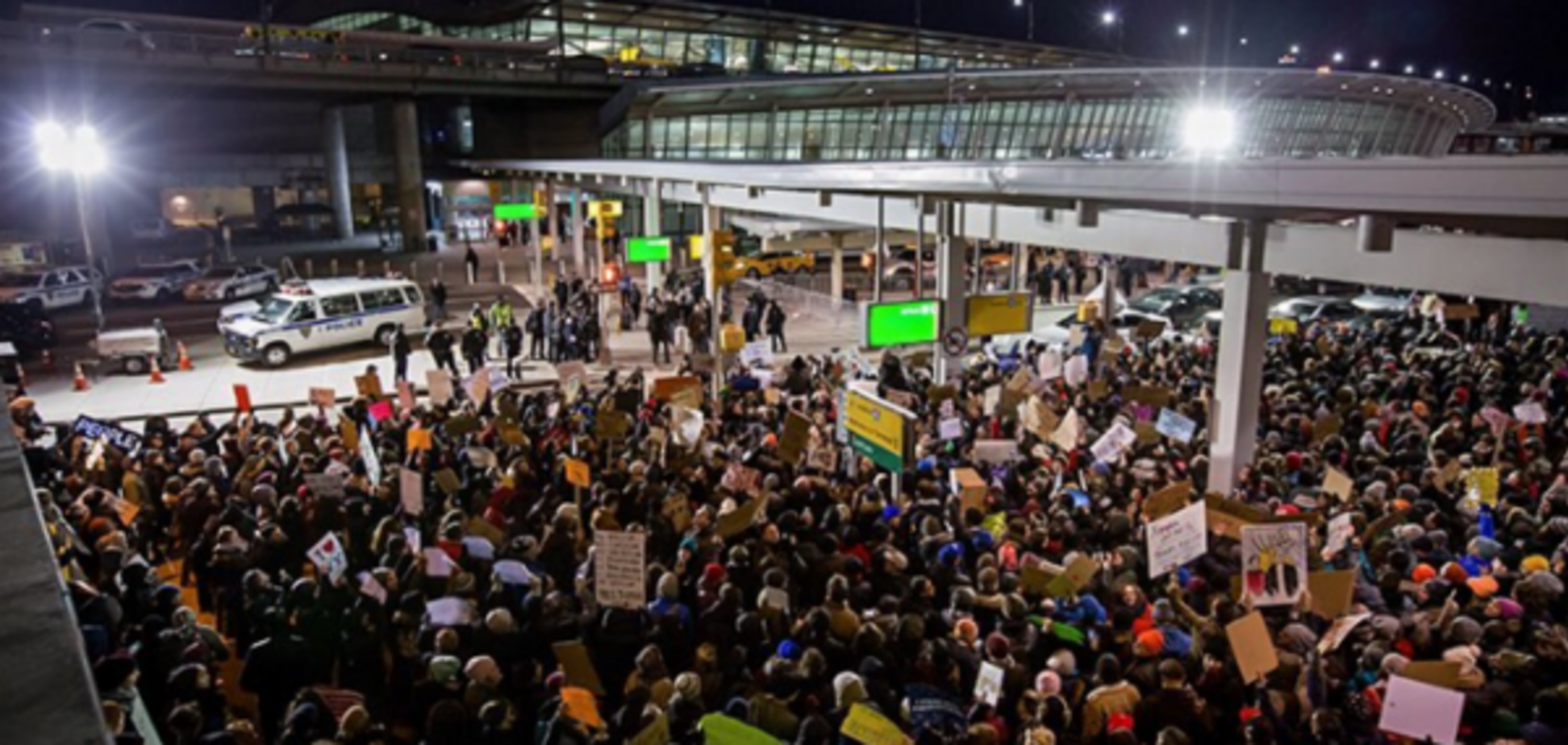 Протесты в США