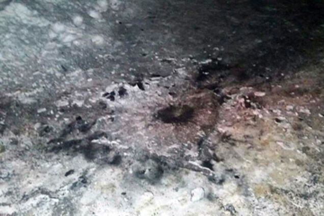 Взрыв на марше Героев Крут в Славянске