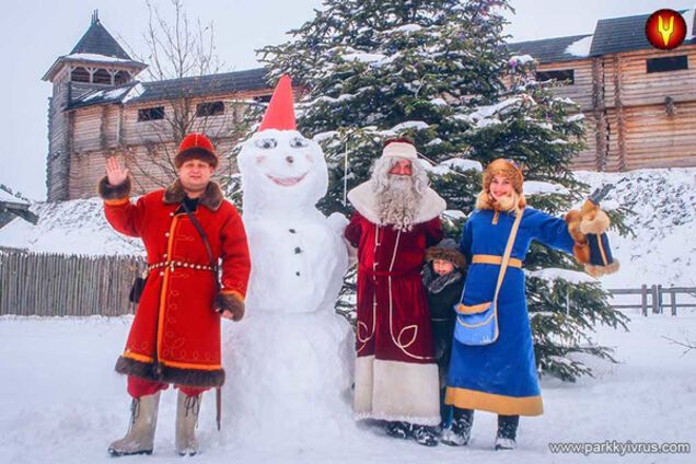 Рождественские праздники в 'Парке Киевская Русь'