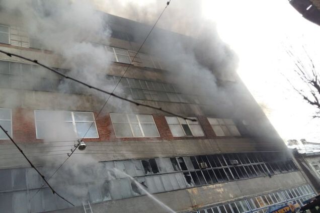 Пожар на львовском \'Электроне\'