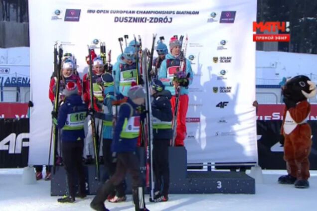 Кремлевские СМИ обвинили Украину и Польшу в скандале с гимном России на ЧЕ по биатлону