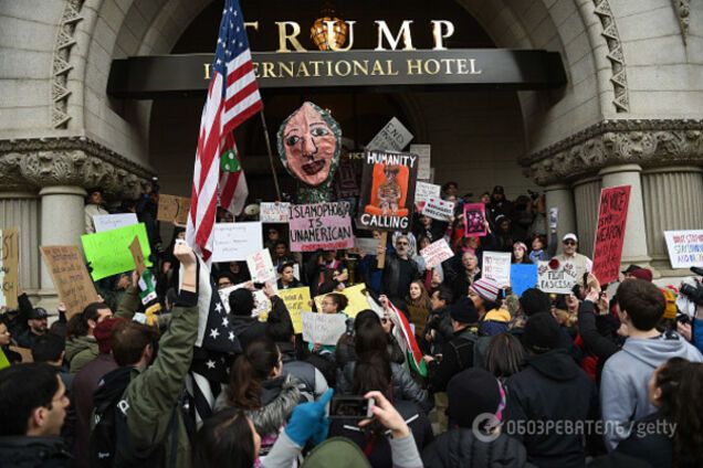 митинг против трампа
