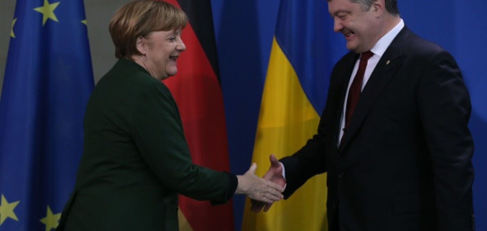 петр порошенко ангела меркель