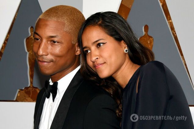 Фаррелл Уильямс с женой