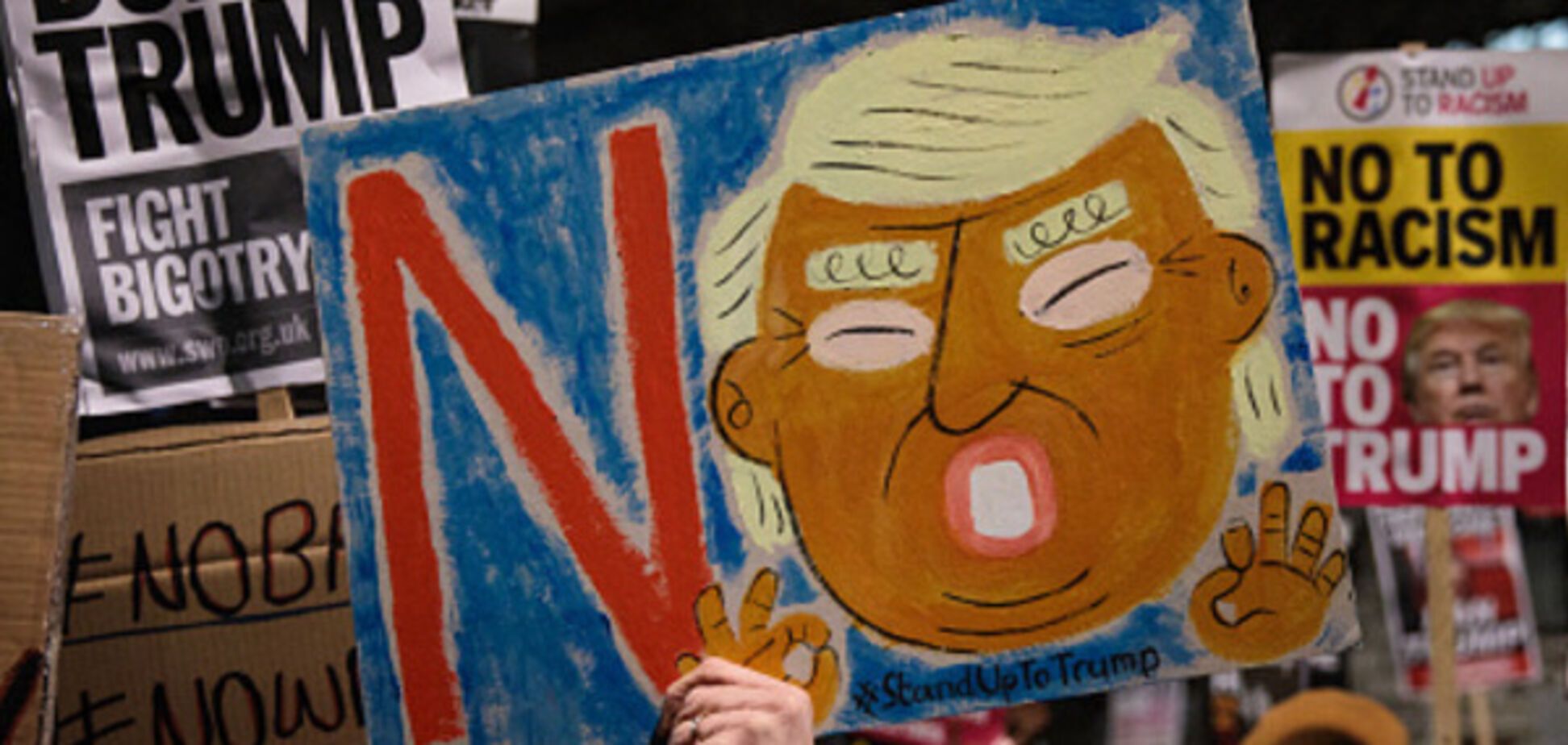 трамп протест сша