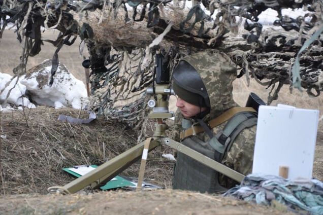 Украинский солдат