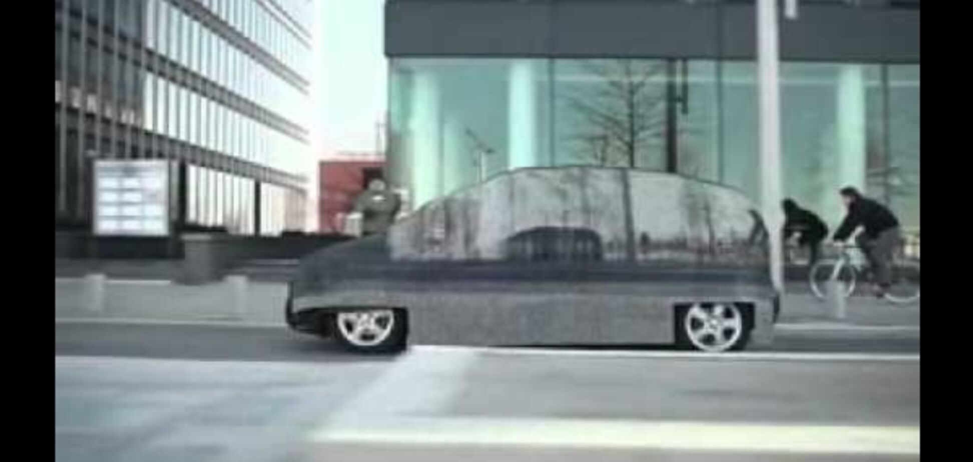 Mercedes сделал прозрачный автомобиль-невидимку
