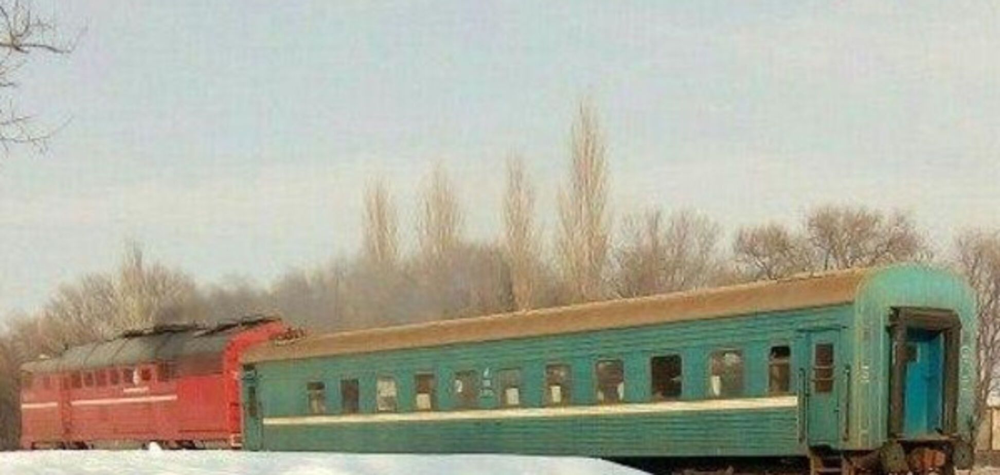 Поезд Керчь-Джанкой