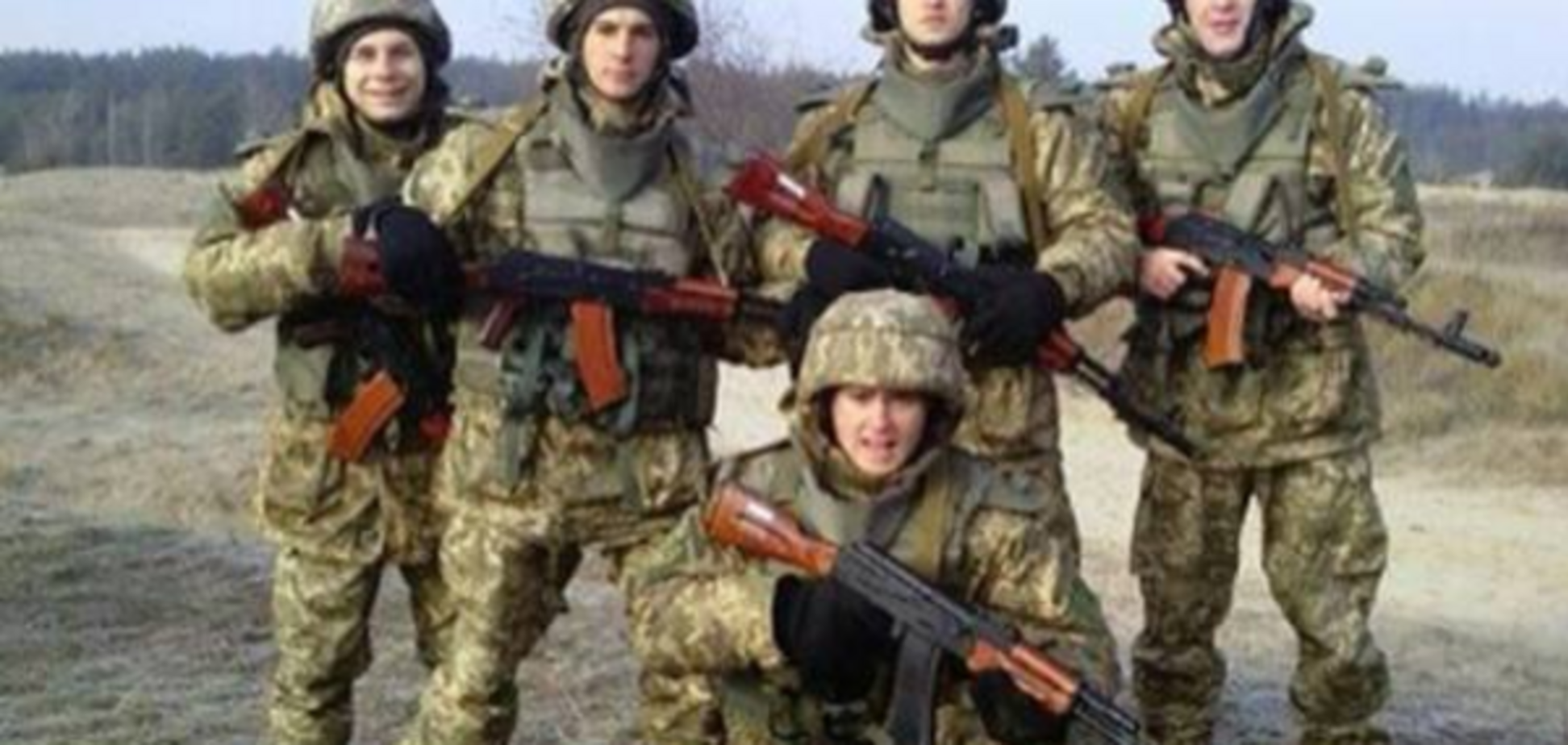 Футболист юношеской сборной Украины уехал служить в АТО: появились фото