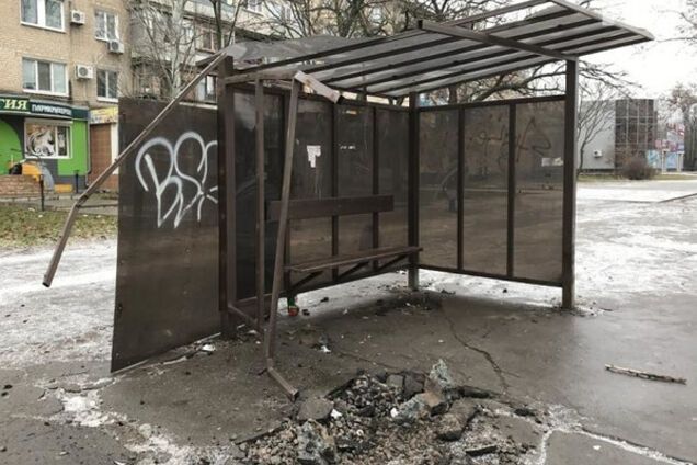 Стало известно, кто разворотил остановочный комплекс