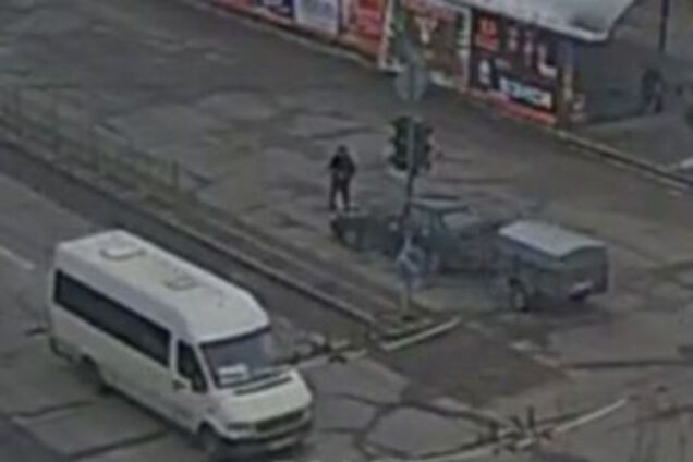 В центре Запорожья погиб мужчина
