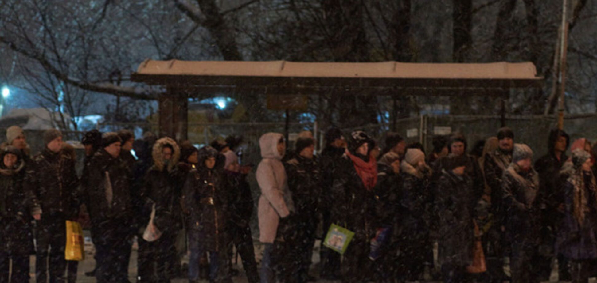 Зима в России