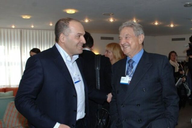 Виктор Пинчук и Джордж Сорос