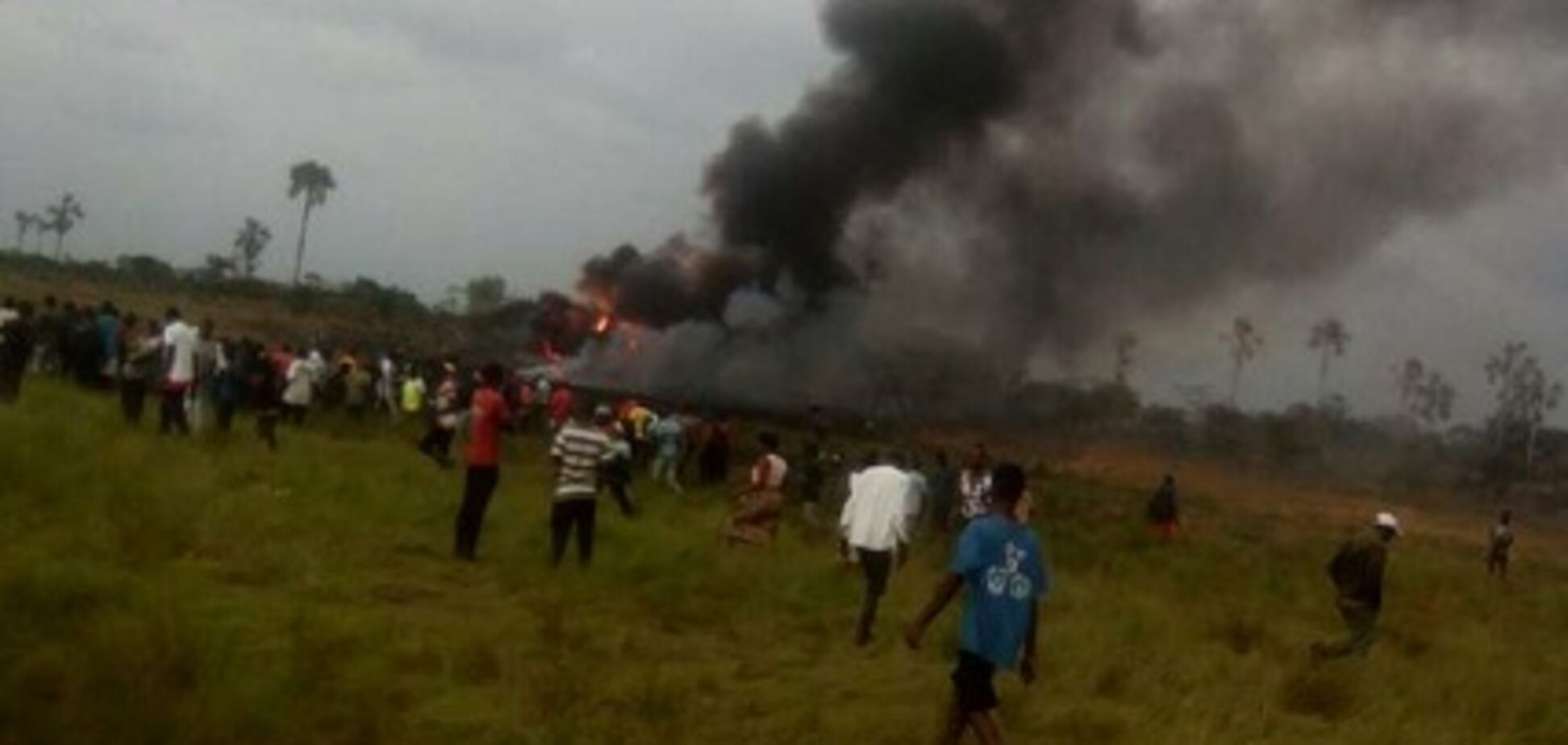 Крушение самолета в Конго