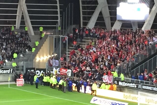 Обрушение трибуны