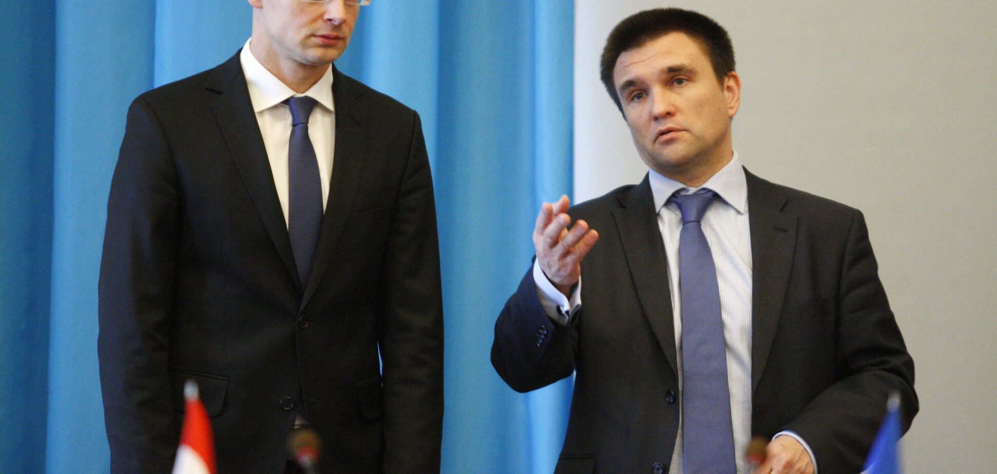 Сийярто и Климкин