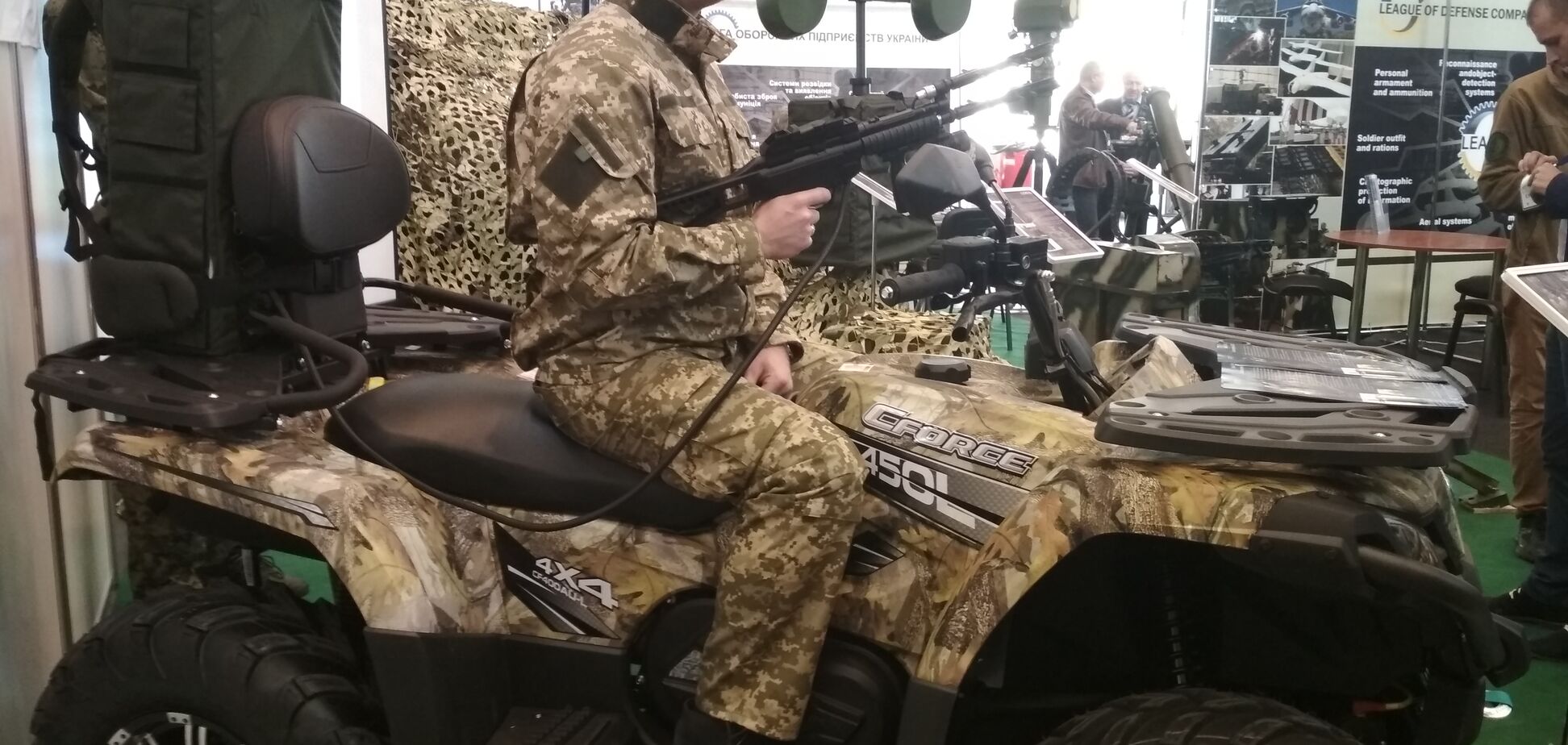 Протидронна рушниця: в Україні створено засіб від нальотів безпілотників