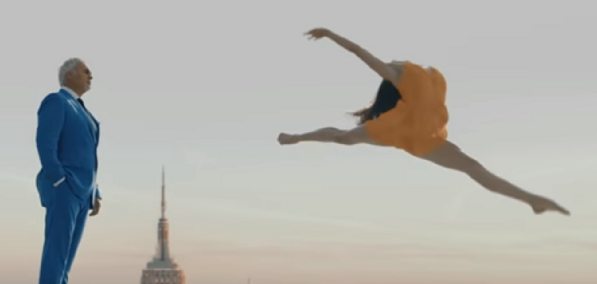 Украинка в клипе Меладзе