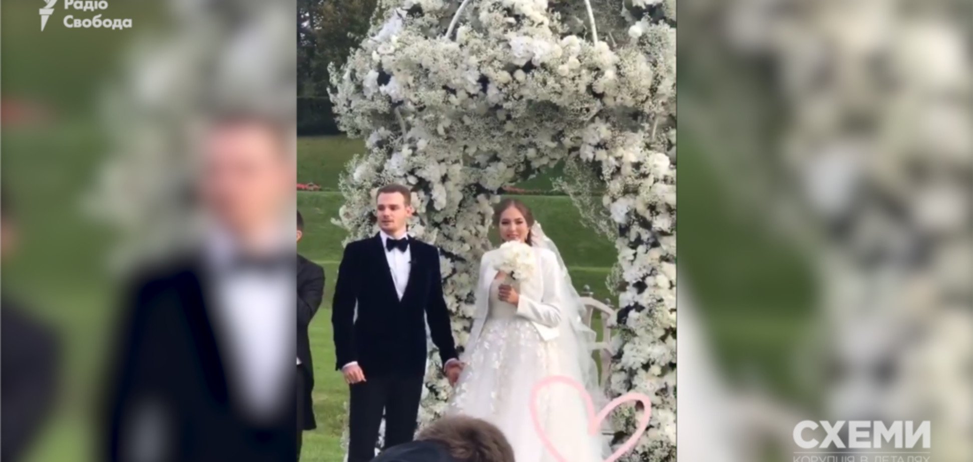 Украинский судья женил сына в старинном замке в Австрии: появились фото и видео