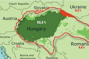 Угорщина сепаратизм карта