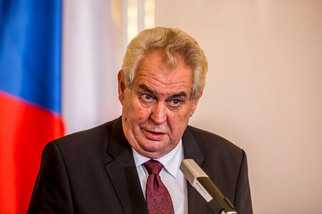 'Жодних вибачень': президент Чехії виправдався за свої слова про Крим