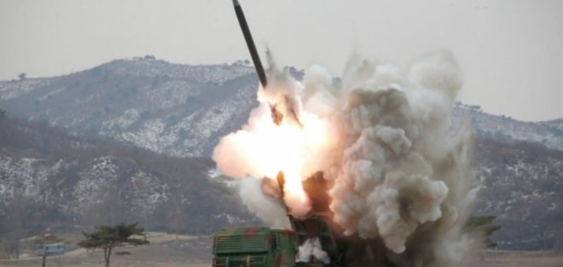 Запуск ракети КНДР