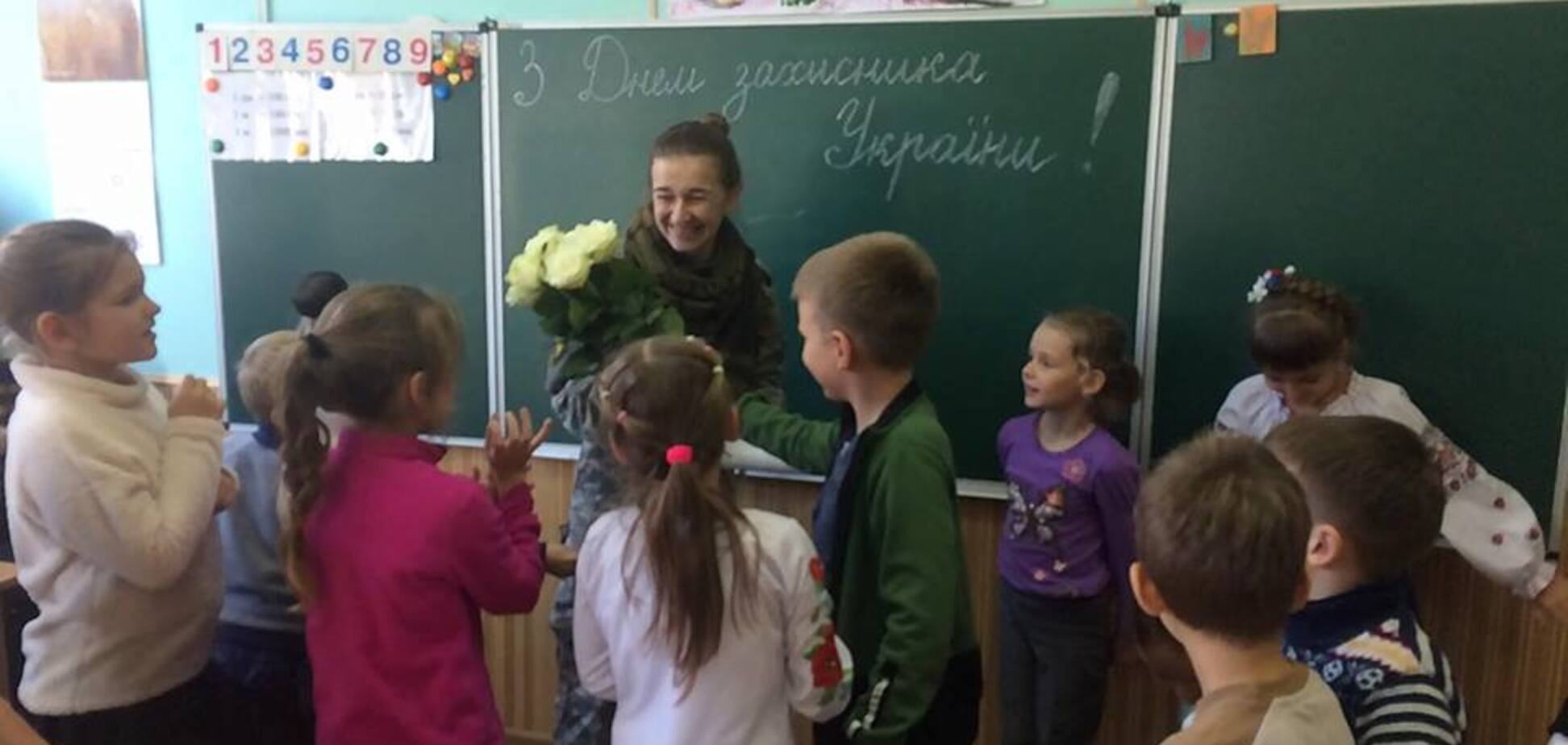 Недетские вопросы: необычное празднование Дня защитника в школе Киева поразило соцсеть