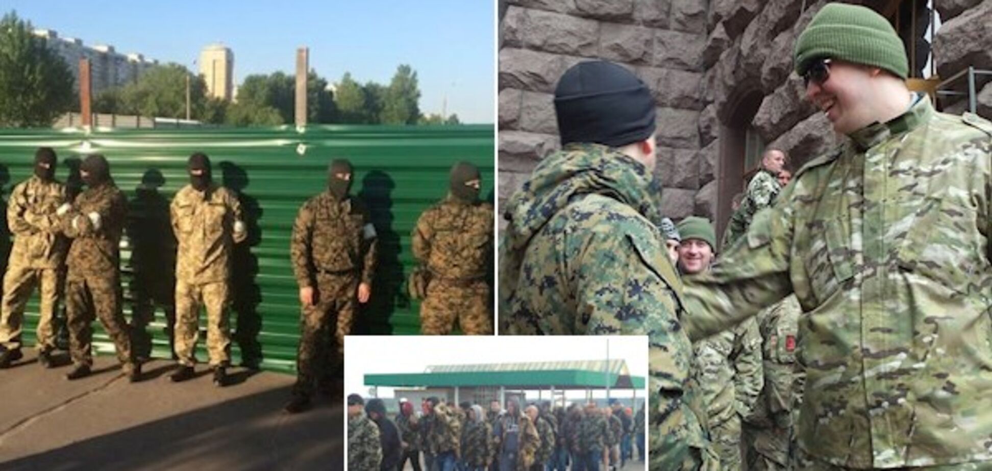 'Справжні десантники не купаються у фонтанах': ветеран АТО розкритикував 'тітушок' в камуфляжі