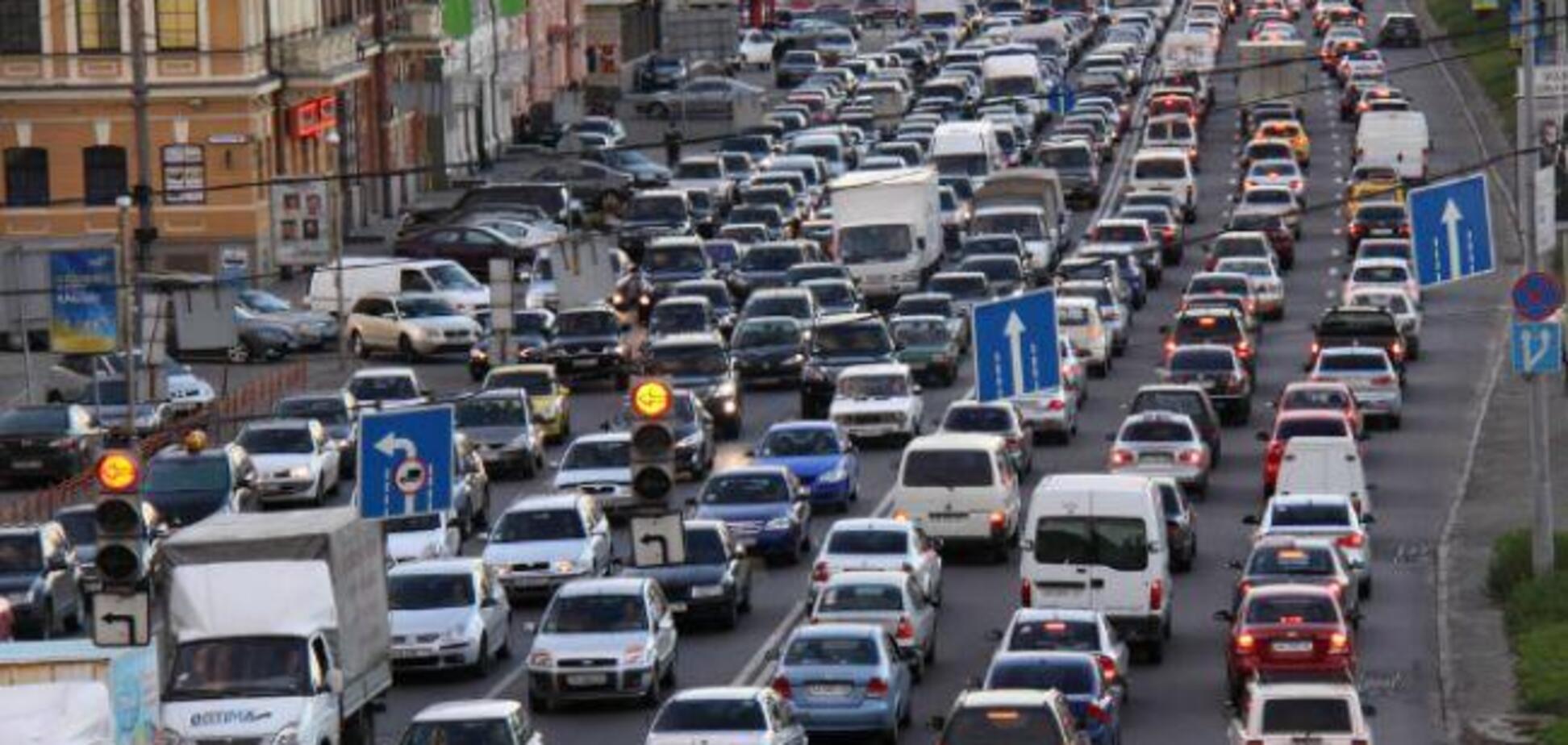 Київ паралізували серйозні затори: опублікована карта
