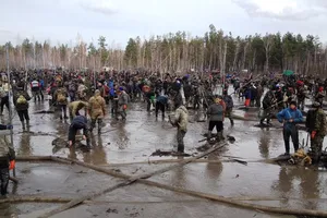 Добыча янтаря