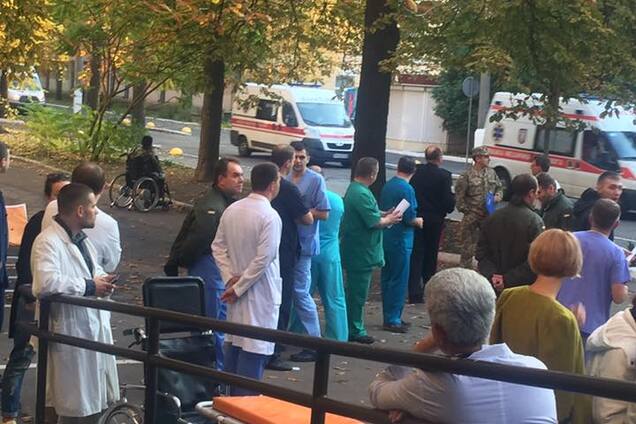 Бойцы АТО в госпитале