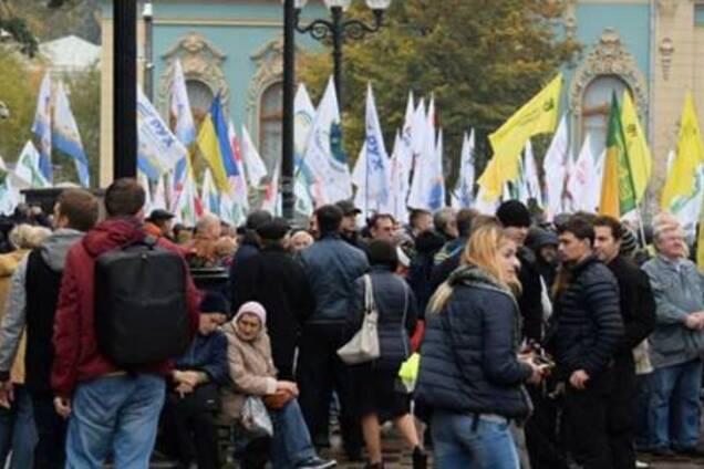 Глазами участника: что происходило на задворках митинга Саакашвили в Киеве