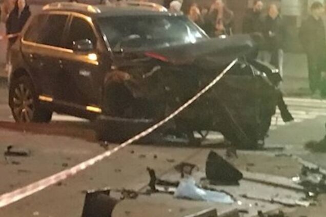 ДТП на Сумской в Харькове: на видео попали первые секунды после того, как внедорожник въехал в толпу